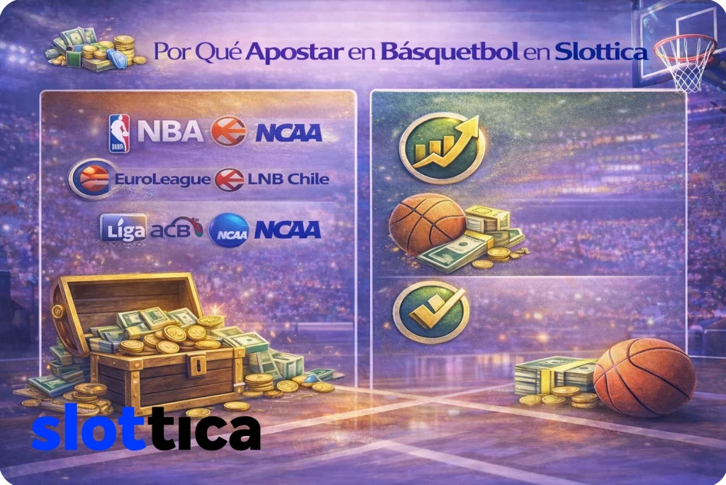 Jugador encestando con interfaz de apuestas en vivo y estadísticas en tiempo real.